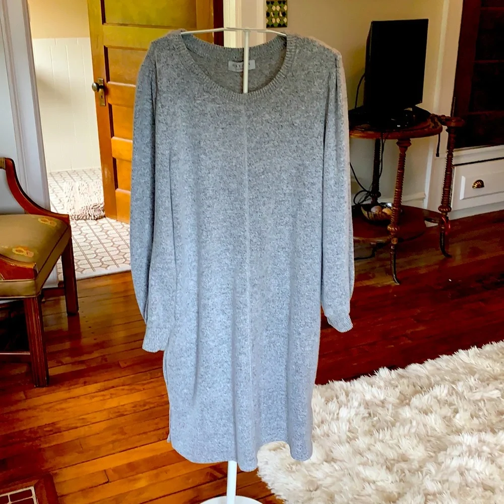 Hayden Los Angeles grey sweatshirt dress.‎ Never worn. Retail 68